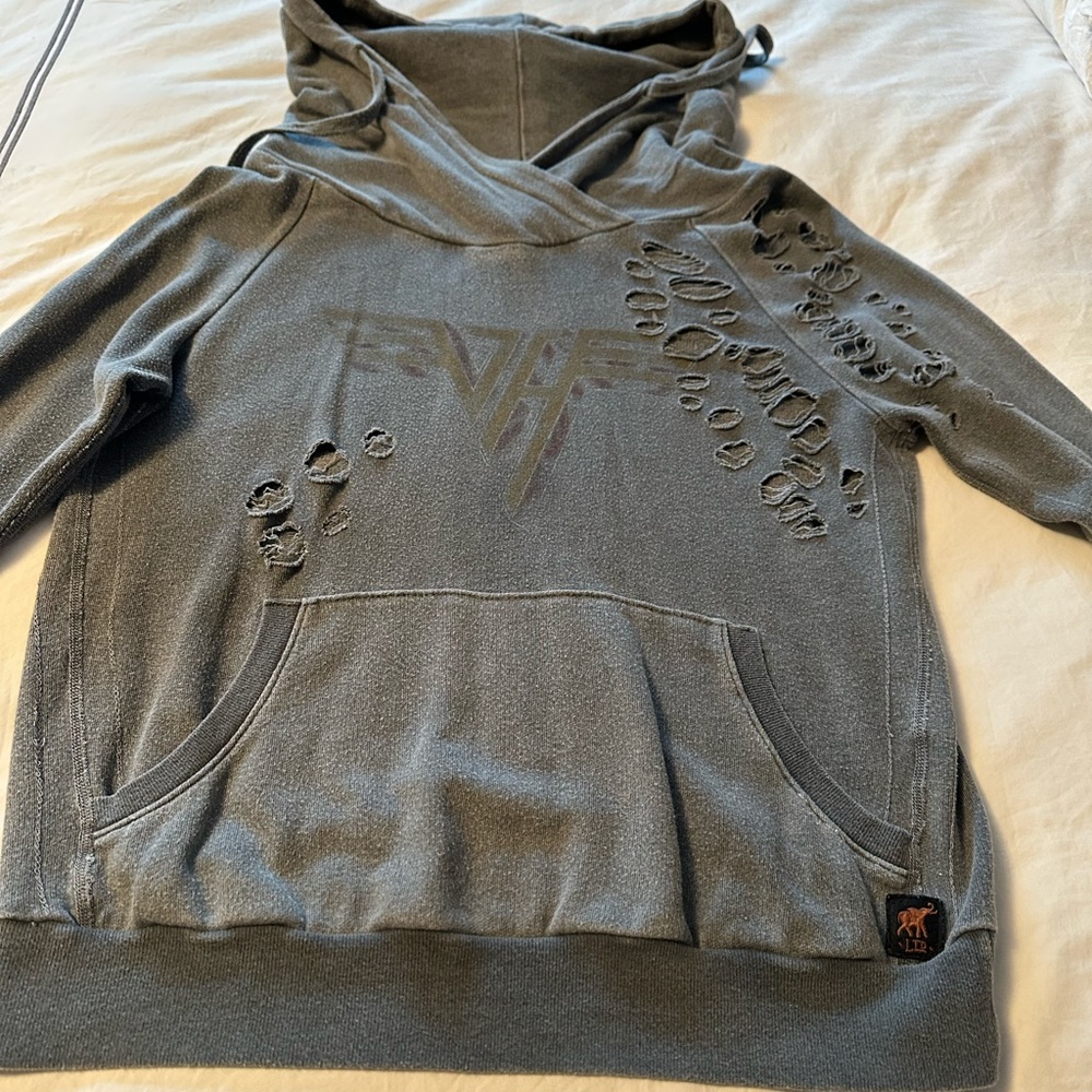 Trunk Ltd French Terry distressed sweatshirt
